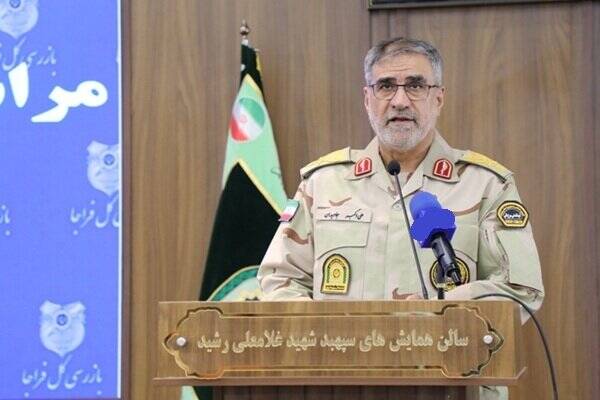 مرزباني،سردار،فرمانده،انتظامي،جاويدان،خدمت،ارتقاي،استان