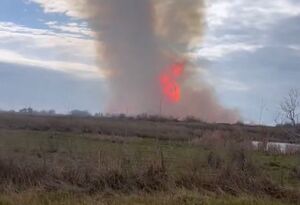 انفجار خط لوله گاز دلفین میداستریم در جنوب آمریکا