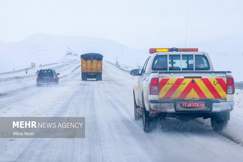محور،بارش،برف،تردد،مسير،پليس،شرايط
