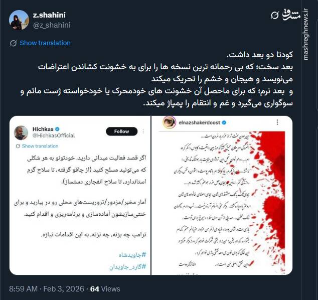 کودتا دو بعد داشت