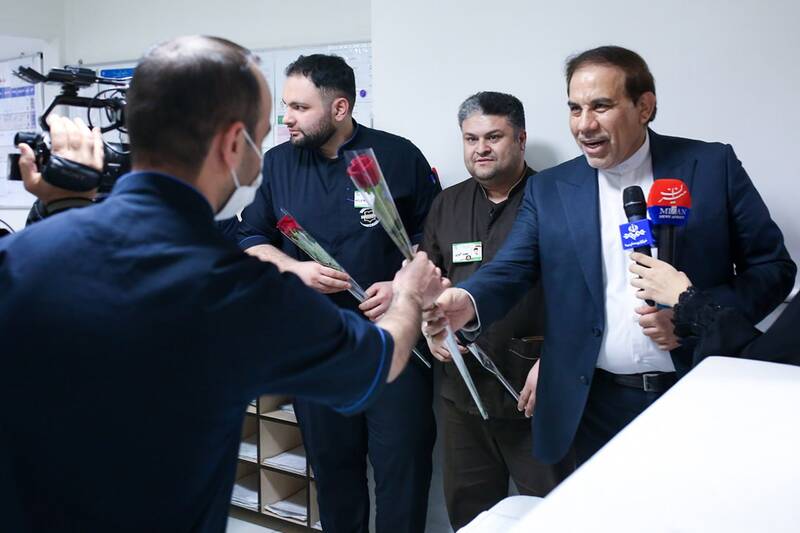 عیادت معاون قوه قضاییه از مجروحان حوادث اخیر