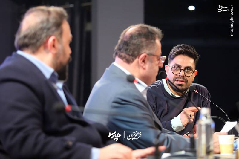 نشست خبری فیلم «گیس» در چهارمین روز از چهل و چهارمین جشنواره فیلم فجر