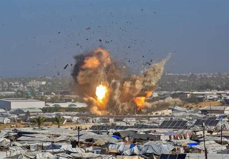 ۱۸ شهید در حملات جنون‌آمیز صهیونیست‌ها به چادرهای آوارگان غزه 