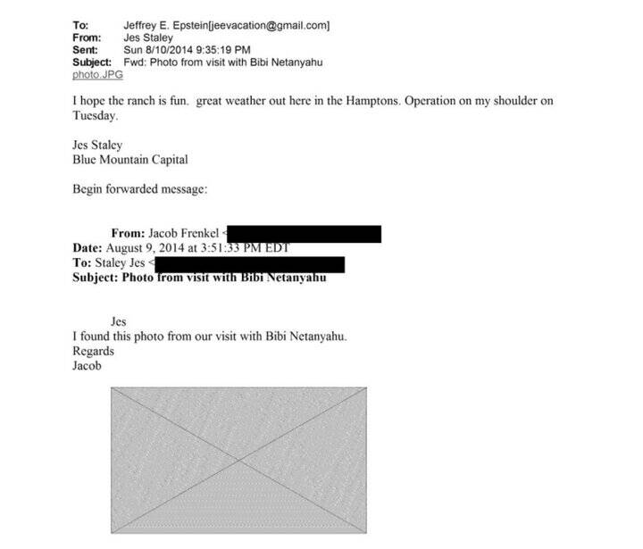 پای نتانیاهو هم به پرونده اپستین باز شد