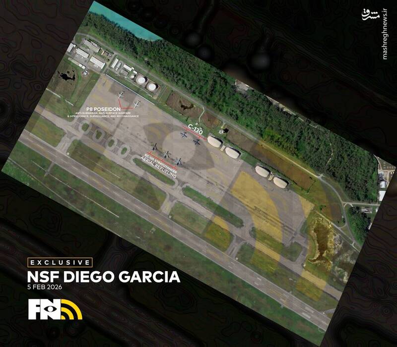 جزیره دیه‌گو گارسیا، همچنان خالی از بمب‌افکن! +عکس