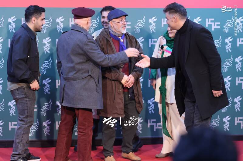 فتوکال فیلم «کافه‌سلطان» در هفتمین روز از چهل و چهارمین جشنواره فیلم فجر