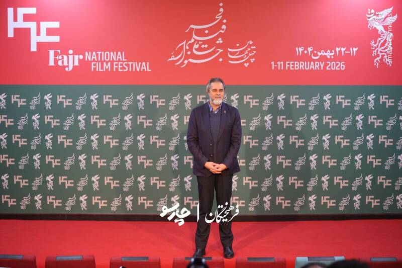 حضور رائد فریدزاده، رئیس سازمان سینمایی در هشتمین روز جشنواره