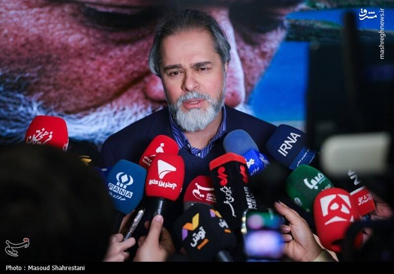 حضور رائد فریدزاده، رئیس سازمان سینمایی در هشتمین روز جشنواره