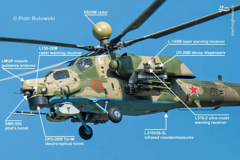 با Mi-۲۸ ؛ «دژ پرنده» روسی آشنا شوید/ شکارچی شب در آسمان تهران به دنبال کدام هدف می‌رود ؟ +عکس