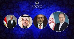 وزیر امور خارجه ایران با وزرای خارجه ترکیه، مصر و عربستان گفتگو کرد