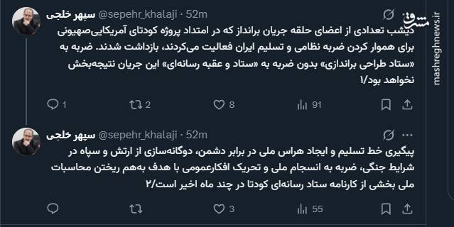 «ستاد طراحی براندازی» را خنثی کنید