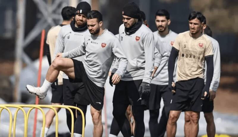 پرسپوليس،درگيري،بازي،شكاري،رفيعي،تمرين،ويرا