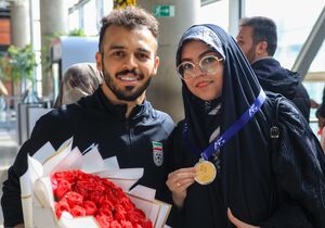 قاب‌های متفاوت از بازگشت ملی‌پوشان فوتسال