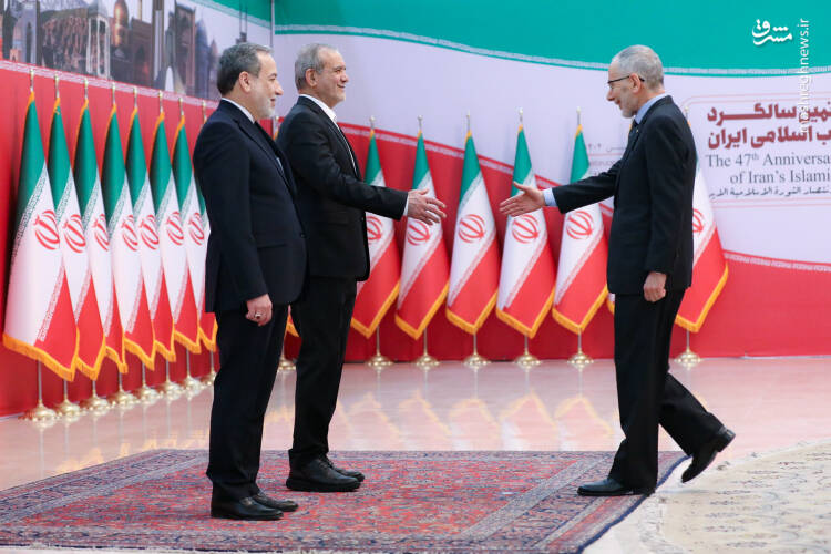 عکس/ مراسم رسمی سلام سفراء به رئیس جمهور