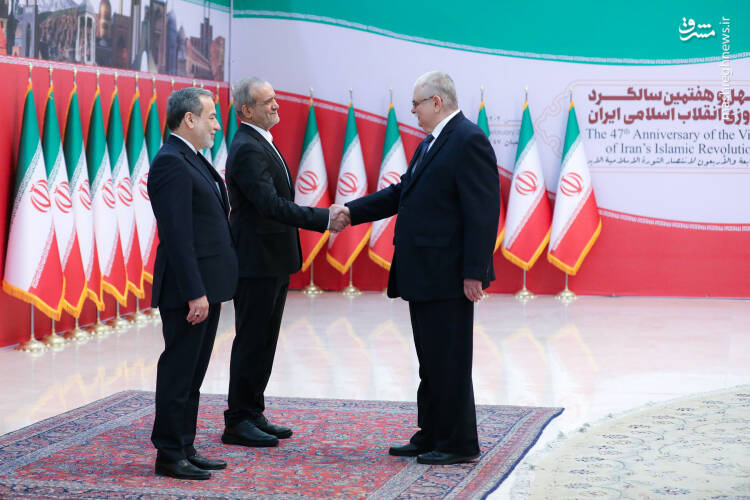 عکس/ مراسم رسمی سلام سفراء به رئیس جمهور