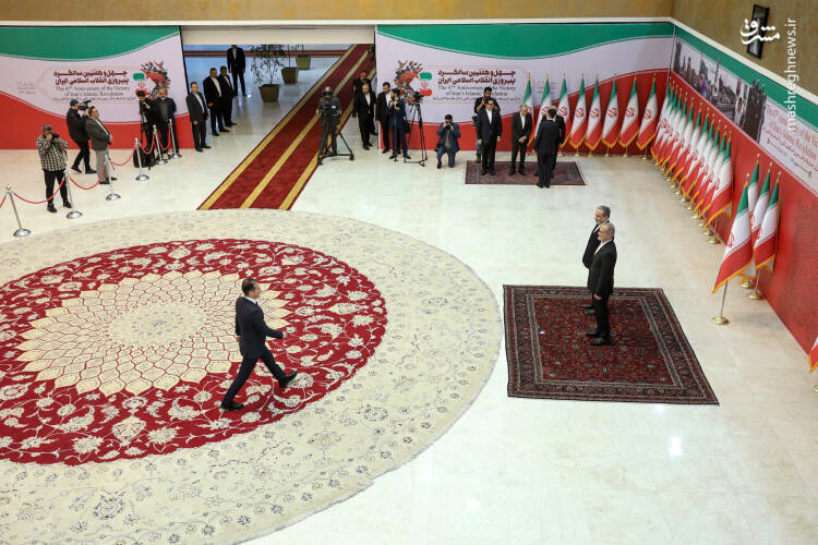 عکس/ مراسم رسمی سلام سفراء به رئیس جمهور