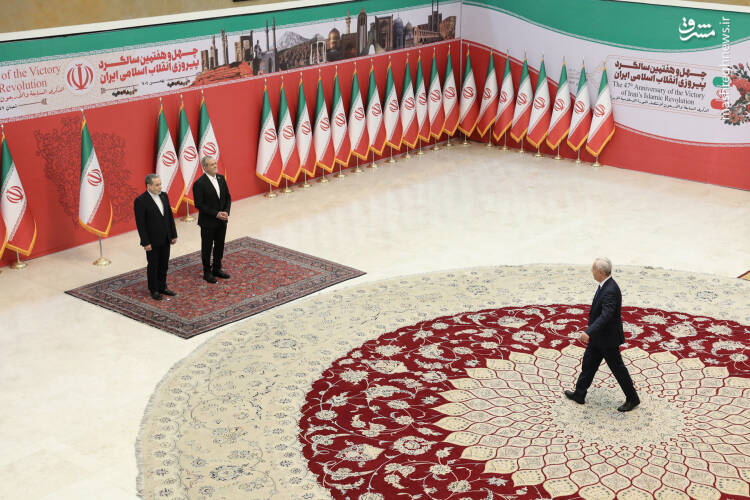 عکس/ مراسم رسمی سلام سفراء به رئیس جمهور