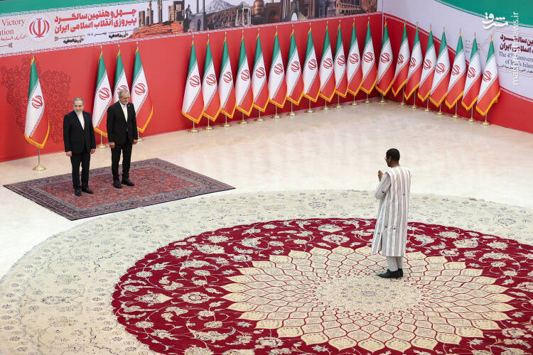 عکس/ مراسم رسمی سلام سفراء به رئیس جمهور