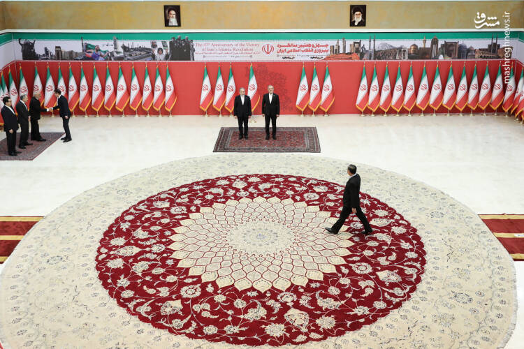 عکس/ مراسم رسمی سلام سفراء به رئیس جمهور