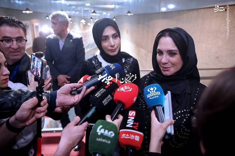 تقدیر از سولاف فواخرجی بازیگر فیلم «سرزمین فرشته‌ها» در دهمین روز چهل‌وچهارمین جشنواره فیلم فجر