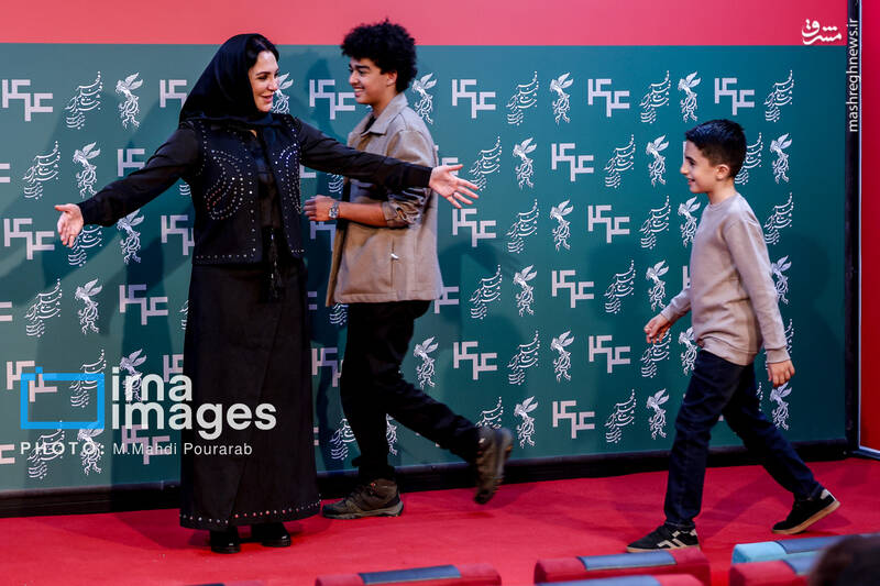 فتوکال مجدد فیلم «سرزمین فرشته‌ها» با حضور سولاف فواخرجی در دهمین روز چهل‌وچهارمین جشنواره فیلم فجر