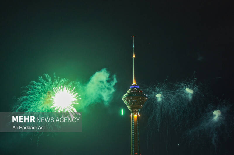 مراسم نورافشانیبه مناسبت ۴۶ سالگی انقلاب اسلامی