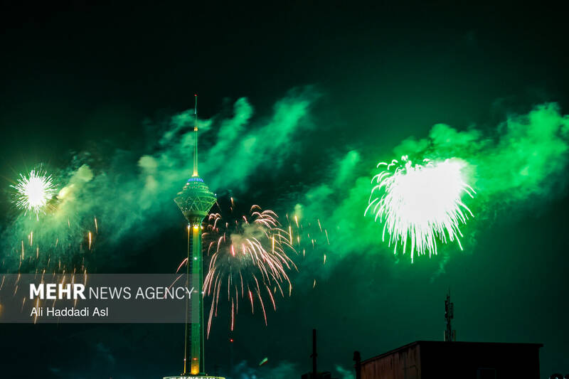 مراسم نورافشانیبه مناسبت ۴۶ سالگی انقلاب اسلامی