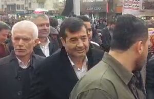 فیلم/ حضور وزیر ورزش و جوانان در راهپیمایی ۲۲ بهمن