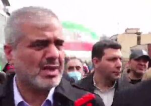 فیلم/ القاصی‌مهر: حضور یکپارچه مردم، محاسبات دشمن را بر هم زد