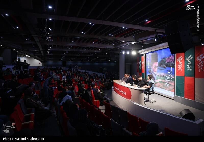 نشست خبری فیلم «جهان مبهم هاتف» در آخرین روز چهل‌وچهارمین جشنواره فیلم فجر