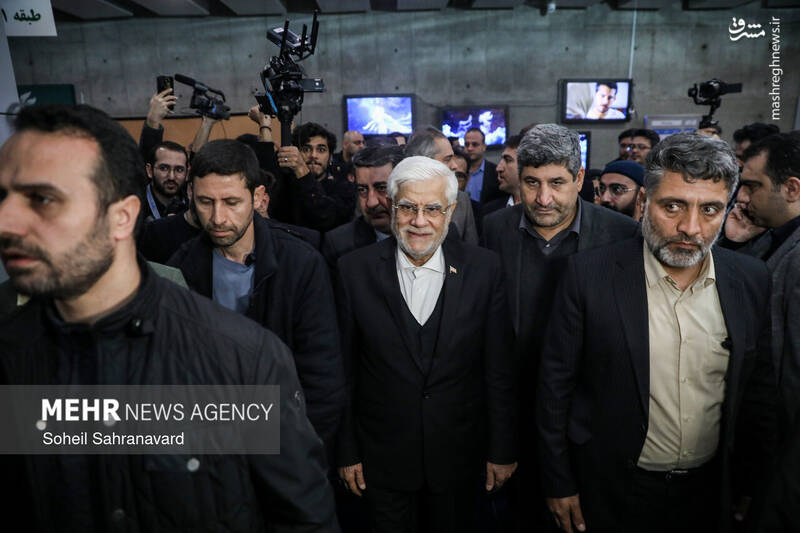 حضور محمدرضا عارف معاون اول رئیس جمهور در آخرین روز چهل‌وچهارمین جشنواره فیلم فجر