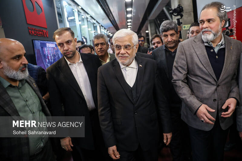 حضور محمدرضا عارف معاون اول رئیس جمهور در آخرین روز چهل‌وچهارمین جشنواره فیلم فجر