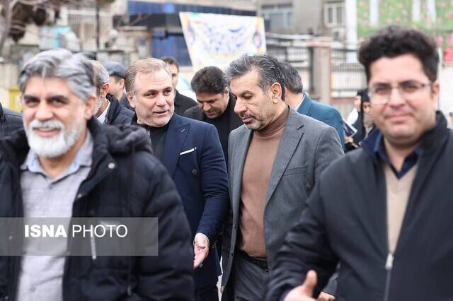 حضور جامعه ورزش در راهپیمایی ۲۲ بهمن +عکس