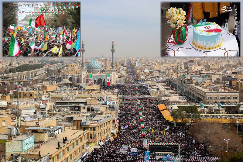 راهپیمایی پیروزی انقلاب در سراسر کشور به روایت تصویر