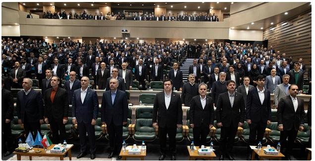 تجلیل از ۲۶ رییس شعبه بانک ملت در گردهمایی روسای موفق شبکه بانکی کشور