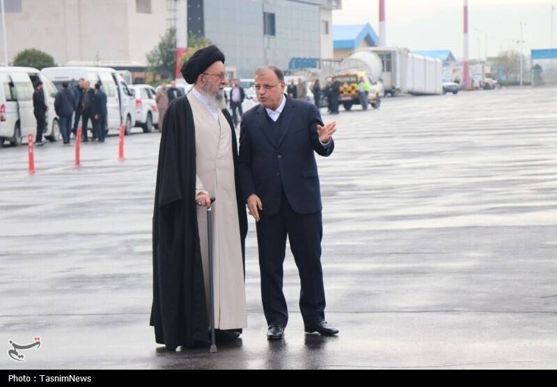 عکس/ ورود مسعود پزشکیان به گلستان