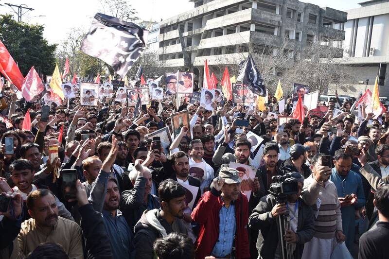 شیعیان در پایتخت پاکستان تظاهرات کردند + فیلم