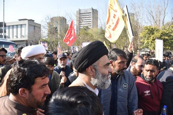 شیعیان در پایتخت پاکستان تظاهرات کردند + فیلم