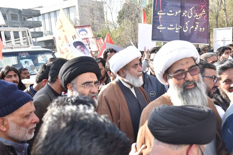 شیعیان در پایتخت پاکستان تظاهرات کردند + فیلم