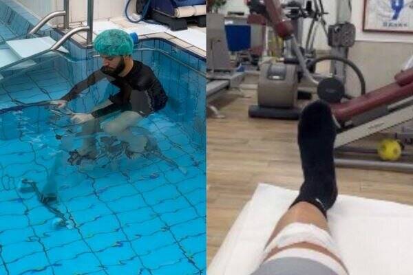 تمرینات ویژه هافبک مصدوم استقلال در ایتالیا