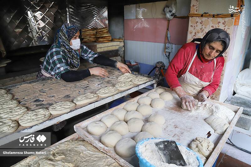 روستاييان،نان