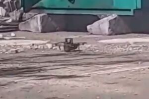 سقوط یک کوادکوپتر صهیونی در لبنان