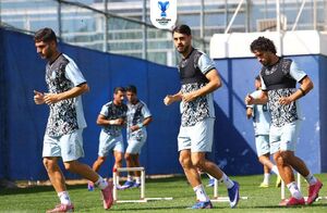 آخرین تمرین استقلال در دبی