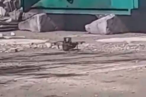  سقوط یک کوادکوپتر صهیونی در لبنان