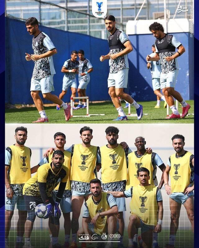 عکس/ آخرین تمرین استقلال در دبی