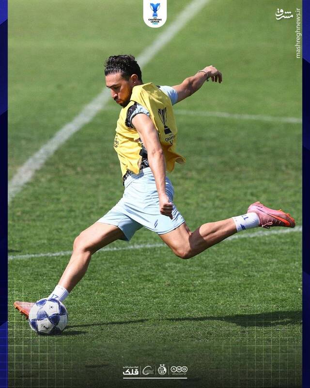 عکس/ آخرین تمرین استقلال در دبی