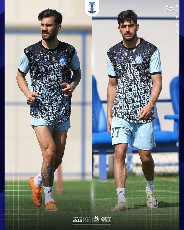 عکس/ آخرین تمرین استقلال در دبی