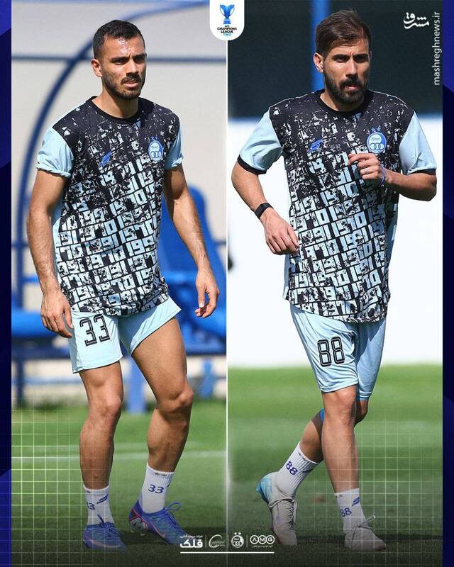 عکس/ آخرین تمرین استقلال در دبی