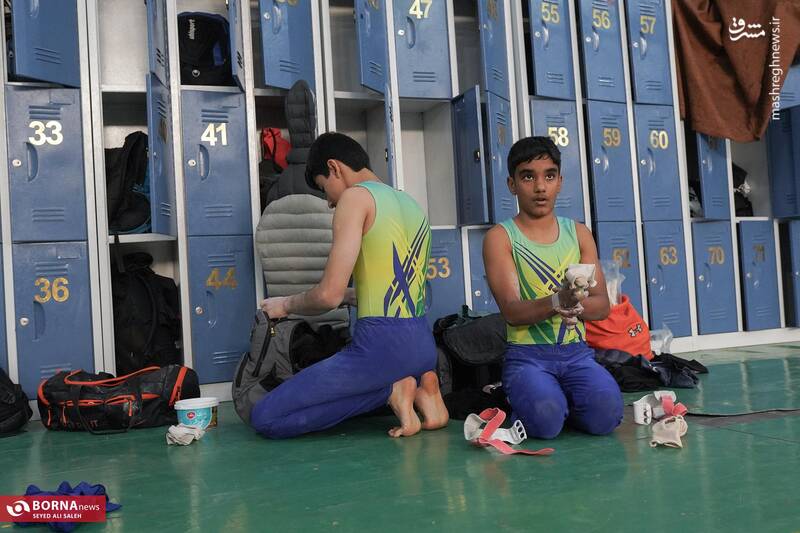 عکس/ المپیاد استعدادهای برتر ژیمناستیک