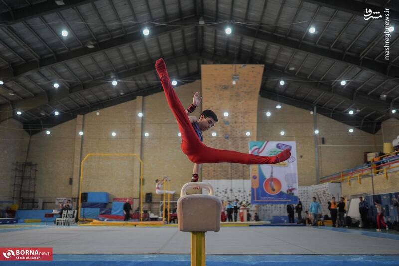 عکس/ المپیاد استعدادهای برتر ژیمناستیک